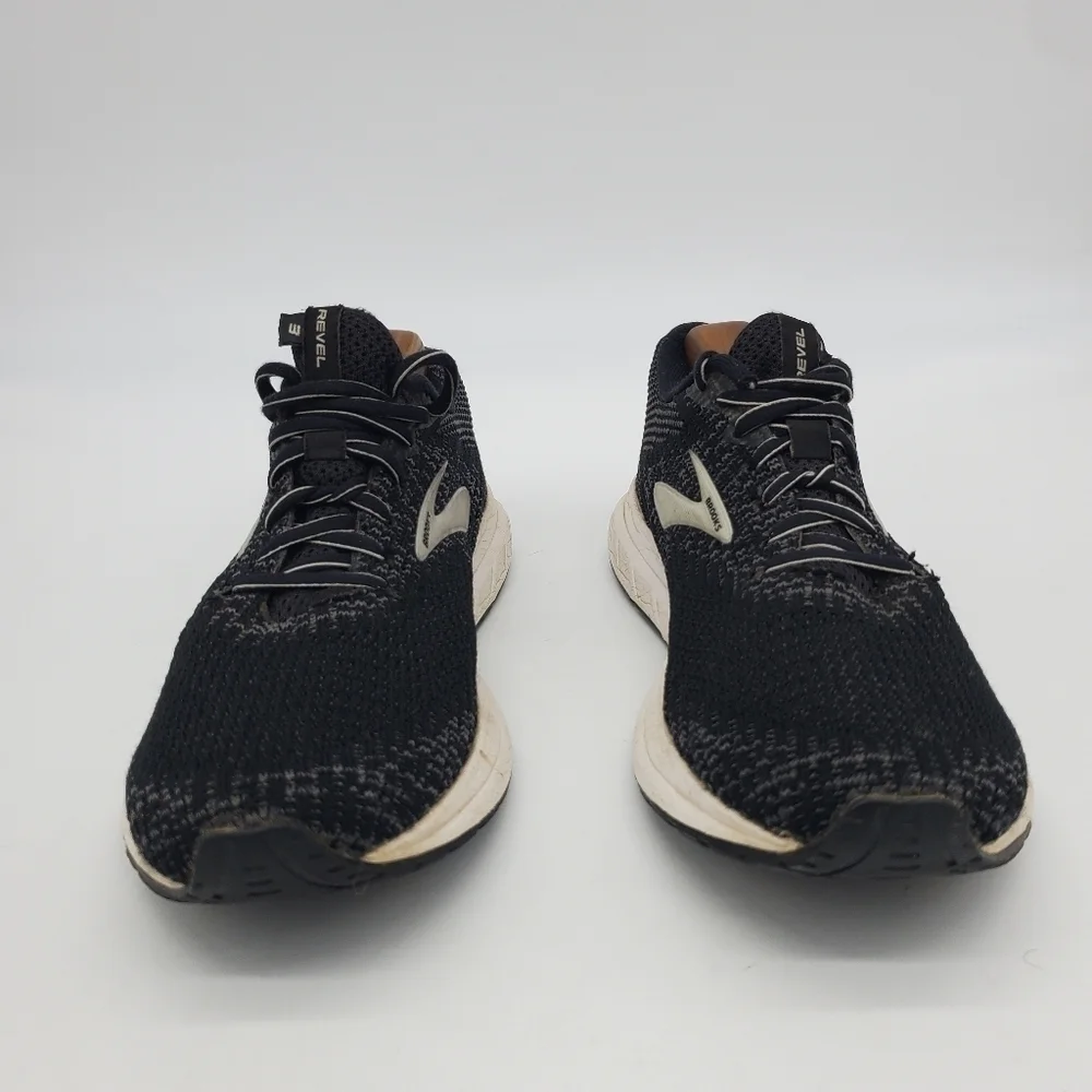 Brooks Revel 3 Women 8.5 Running Shoes Black White